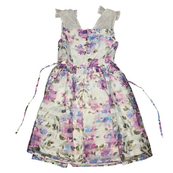 Speechless Kids Formal Dress Girls 8 Easter Flower Girl Wedding Coquette Church - Picture 2 of 11